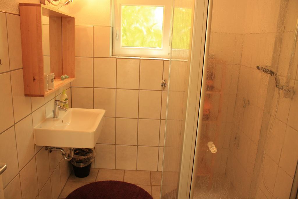Ferienwohnung Kleines Lautertal Herrlingen Exteriör bild